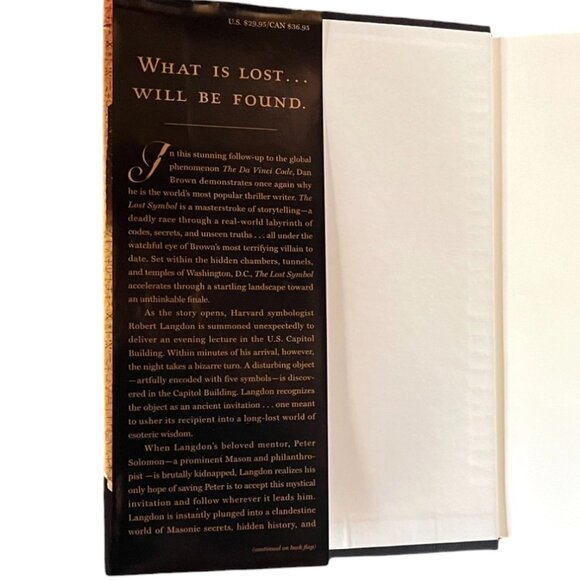 The Lost Symbol, A Novel by Dan Brown, Author of the DaVinci Code, Hardcover - Picture 3 of 5